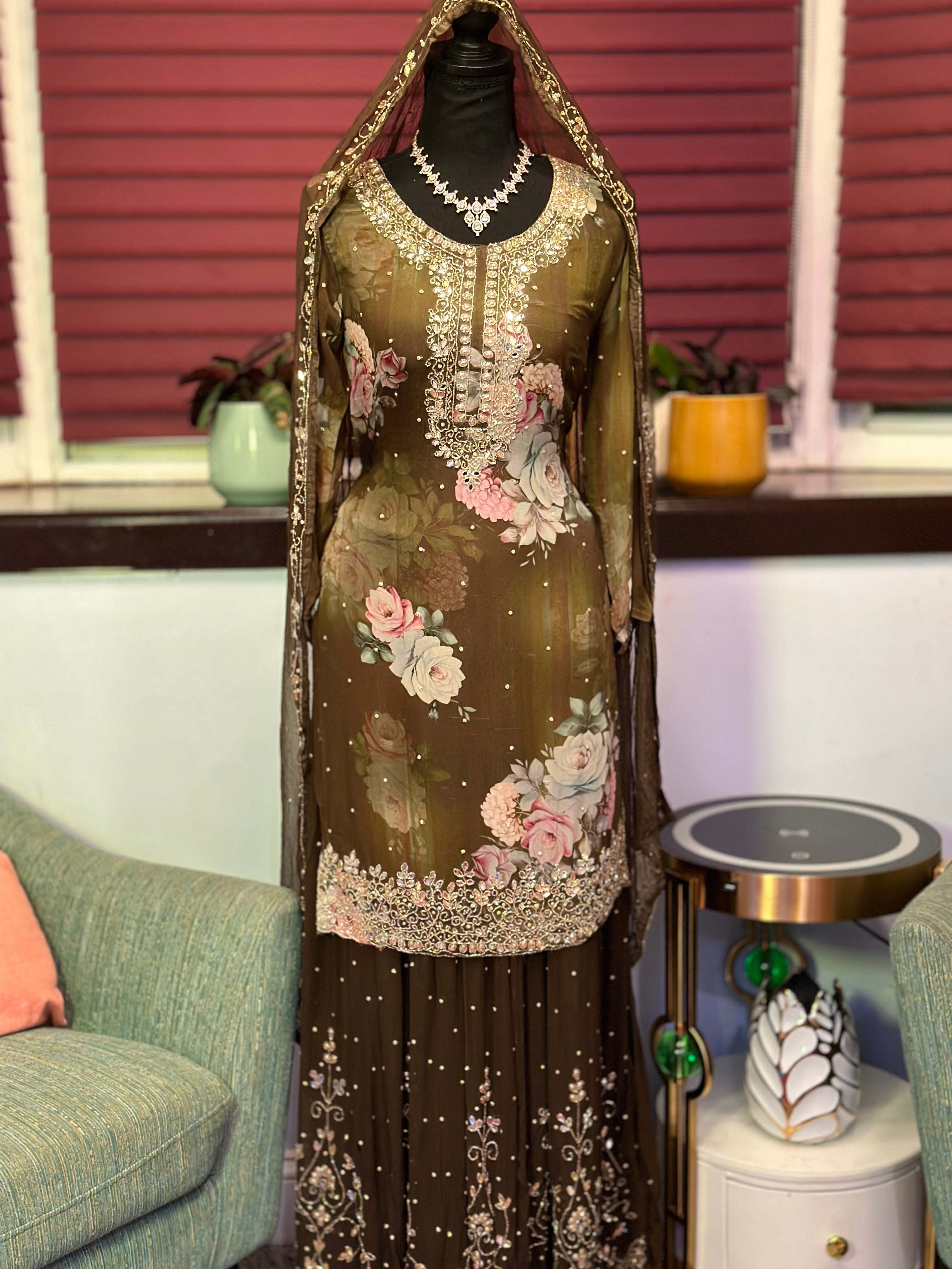 Handcrafted Sharara