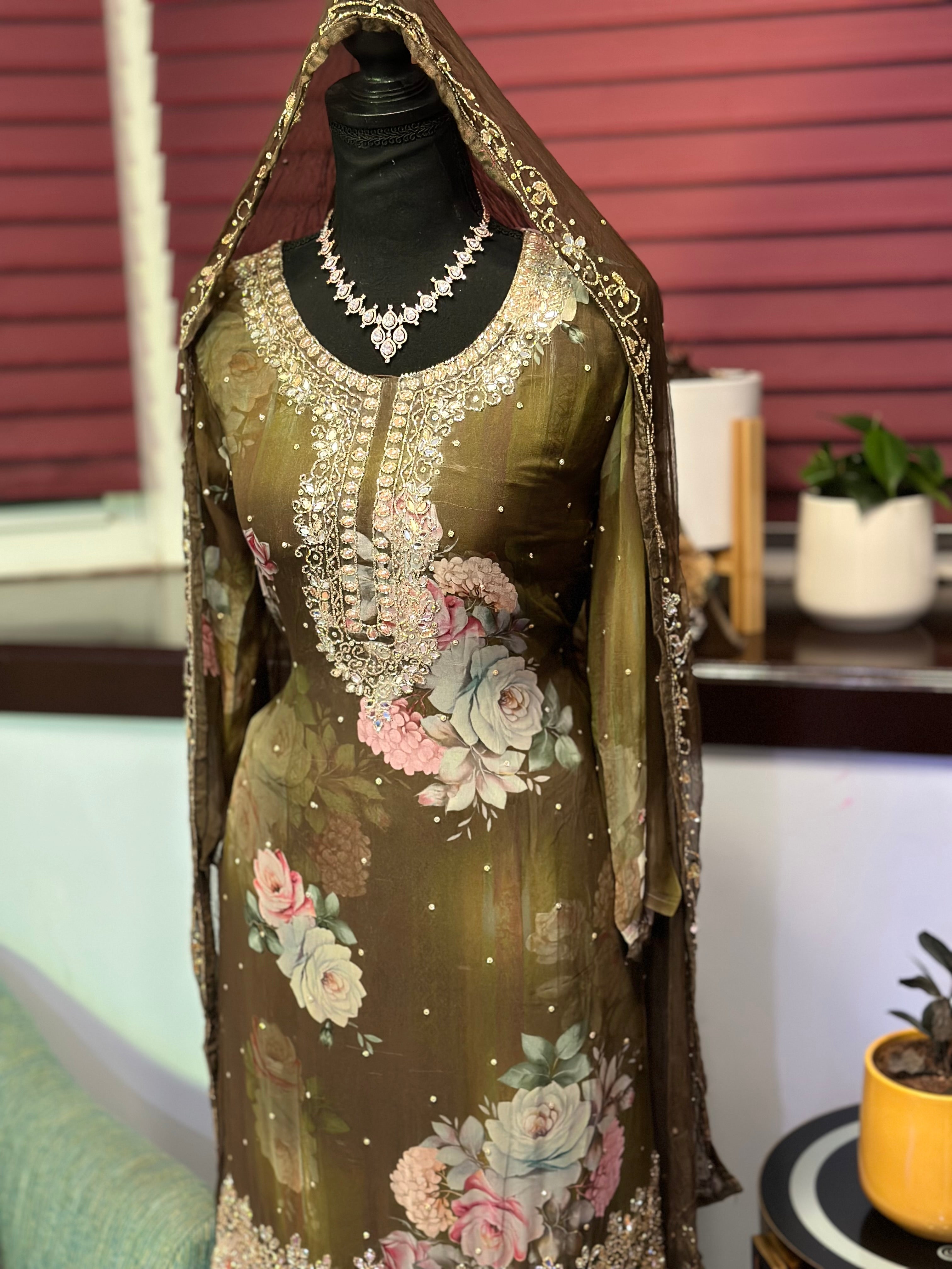 Handcrafted Sharara
