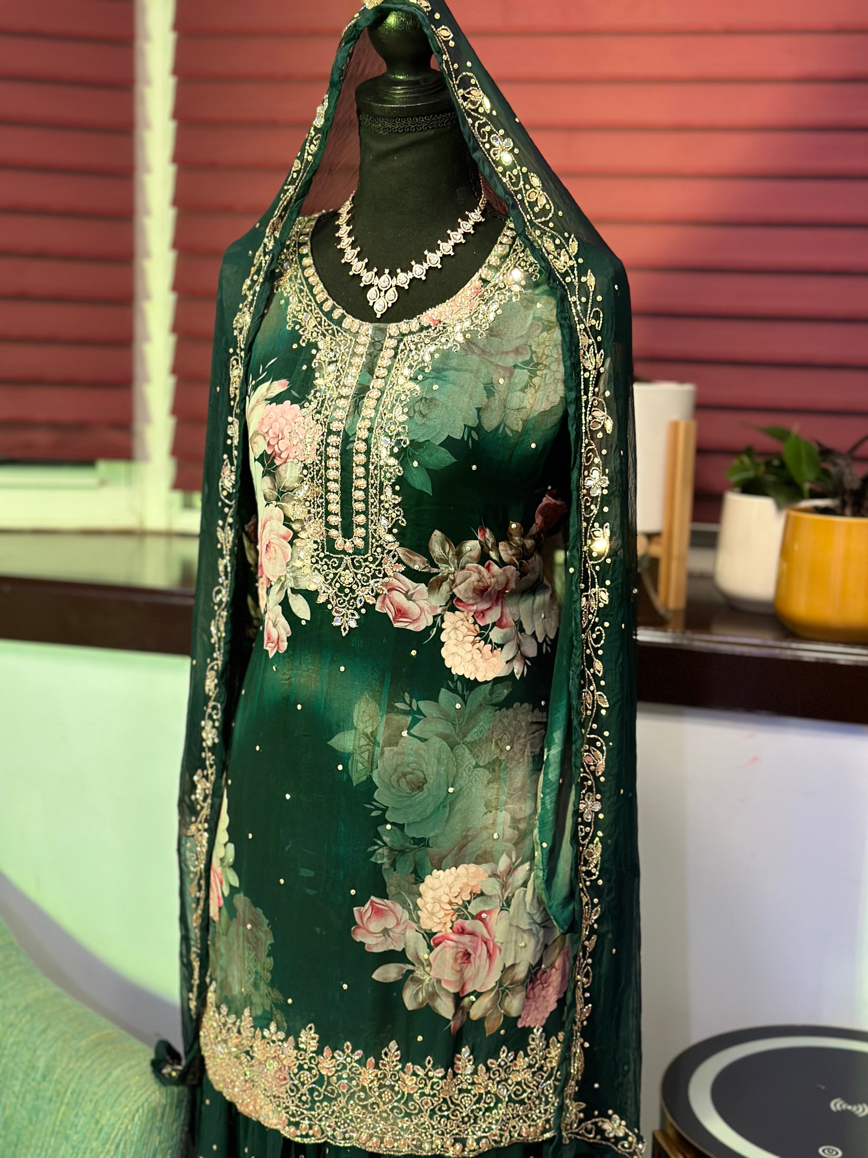 Handcrafted Sharara