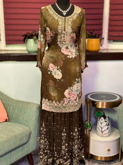 Handcrafted Sharara