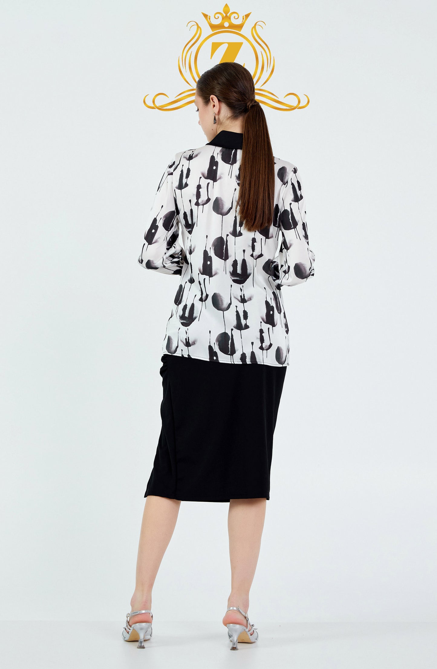 Long Sleeve Patterned Regular Shirt