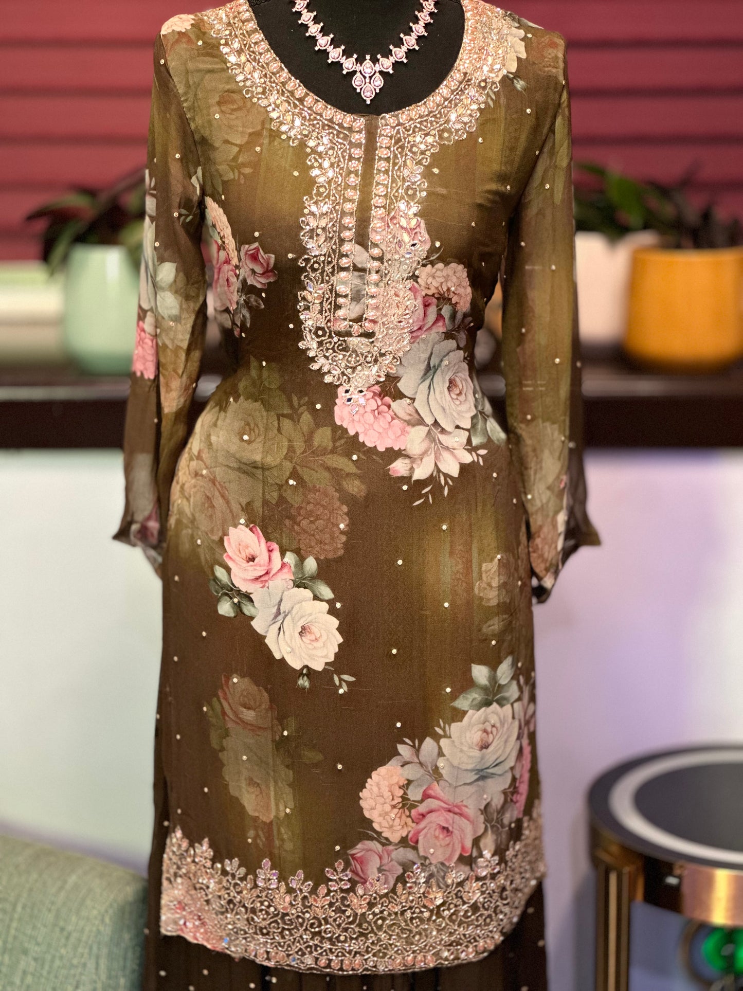 Handcrafted Sharara