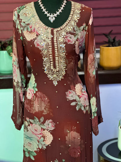 Handcrafted Sharara