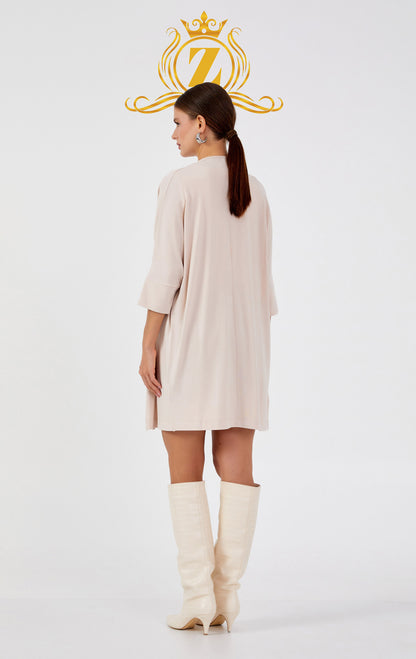 Mid-Length Cotton Regular Cardigan 