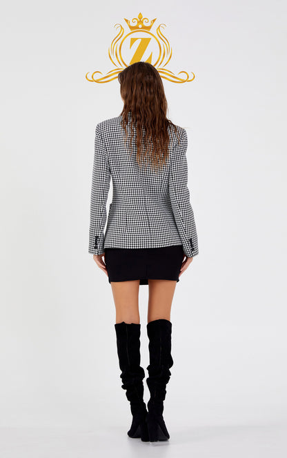 Long Sleeve Polyester Solid Color Regular Jacket