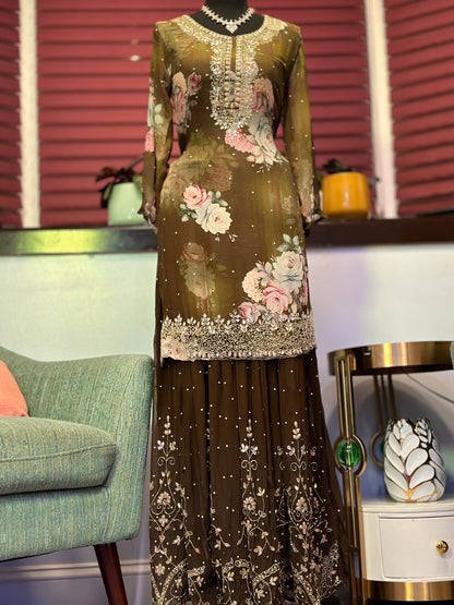 Handcrafted Sharara