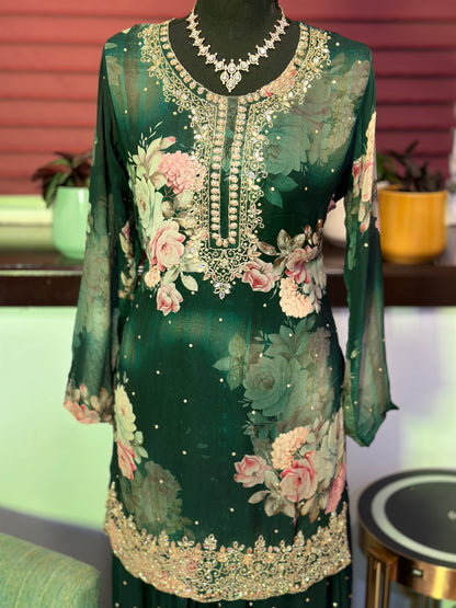 Handcrafted Sharara