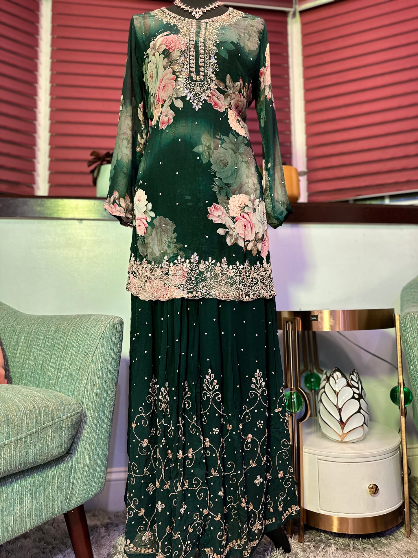 Handcrafted Sharara