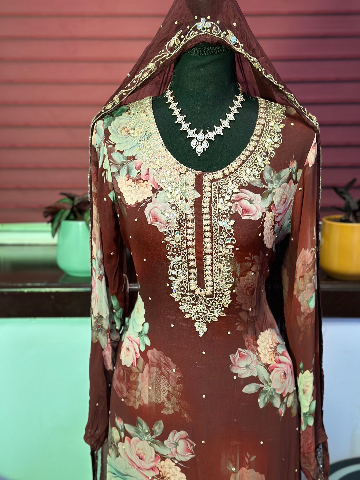Handcrafted Sharara