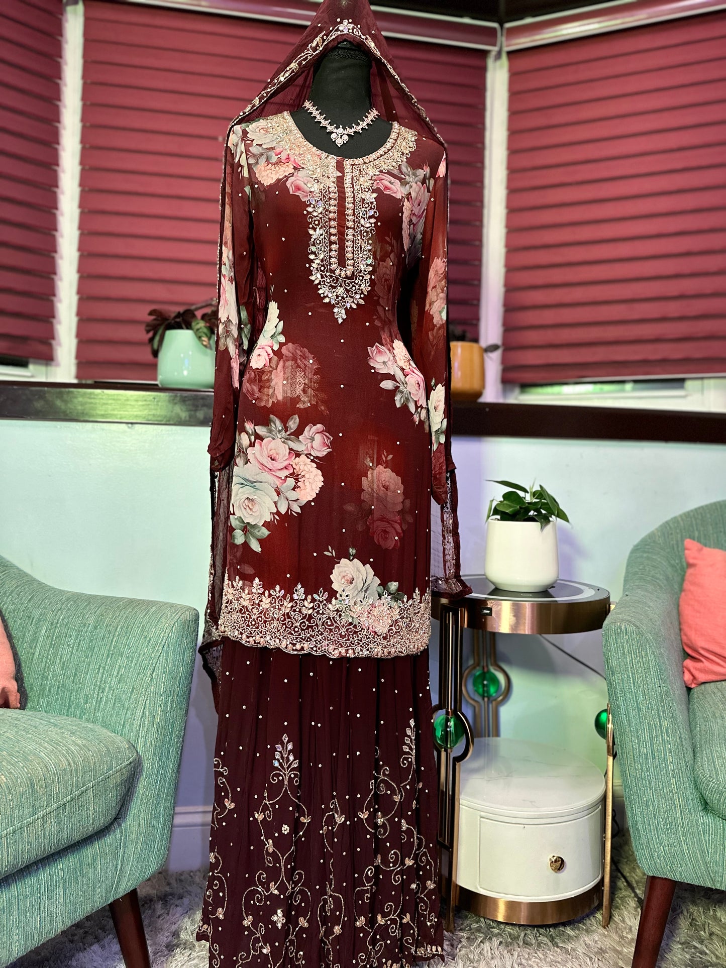 Handcrafted Sharara