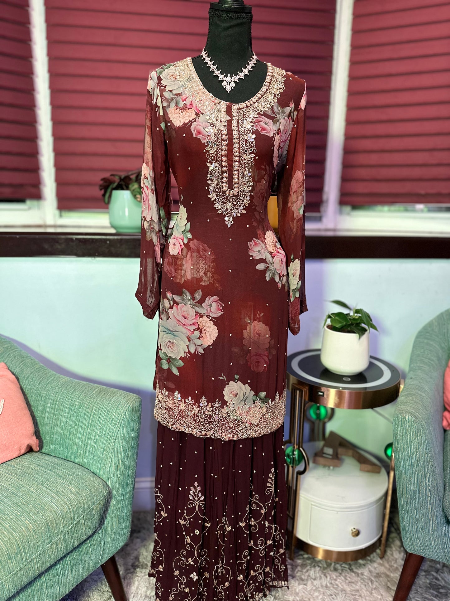Handcrafted Sharara