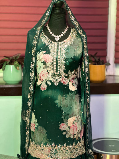Handcrafted Sharara
