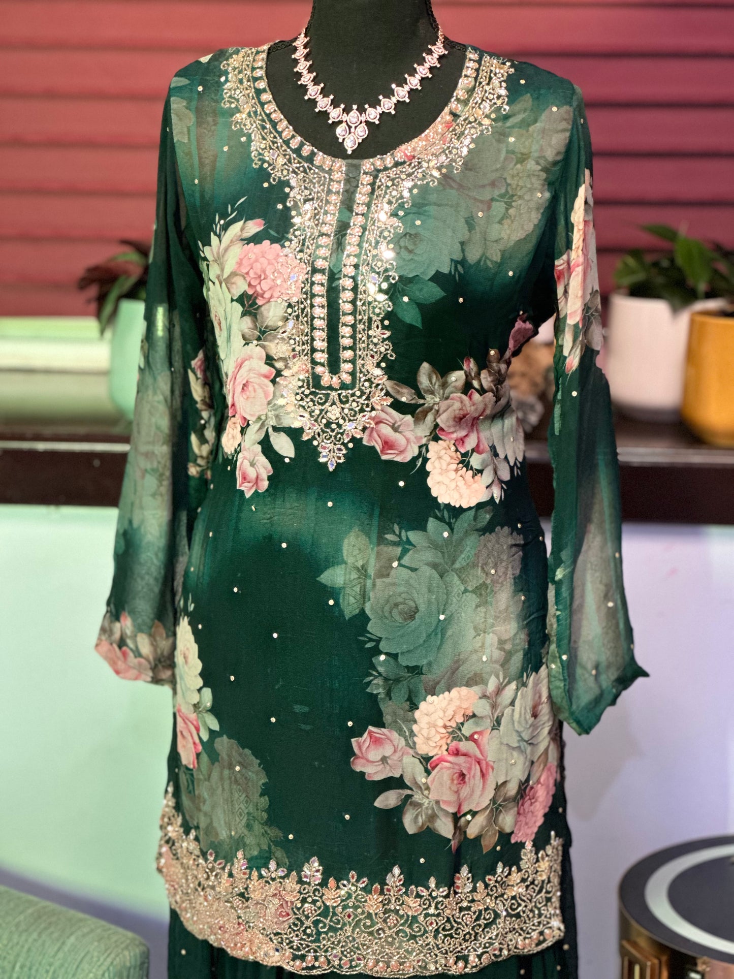 Handcrafted Sharara