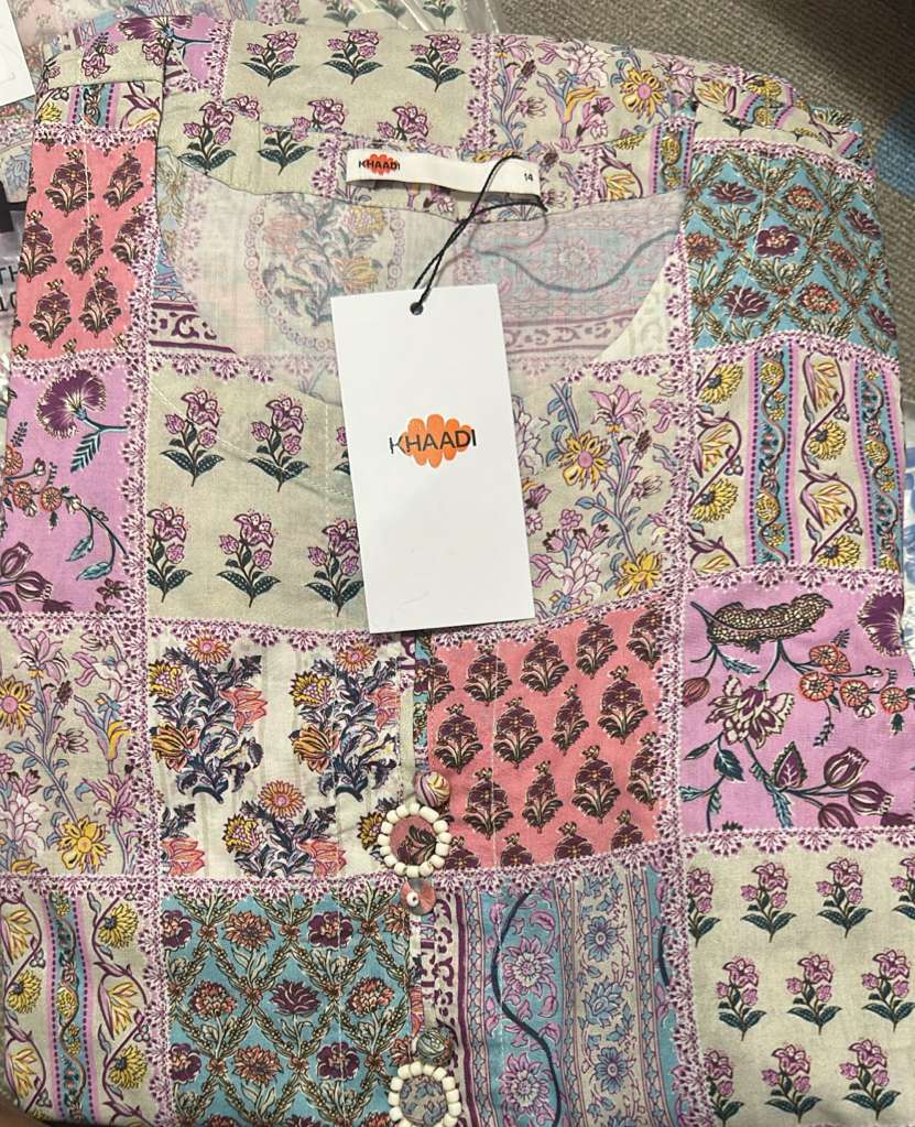 Multicolor Box Print Floral Viscose Silk Co-ord Set Women